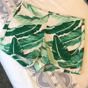 ON Palm Print Shorts